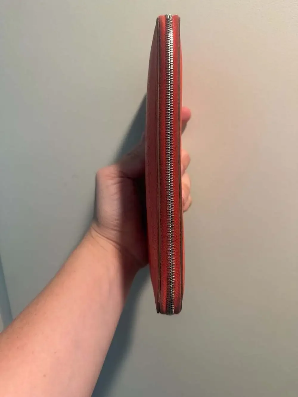 Hermès Azap Silk'In Classique Long Zip-Around Wallet
